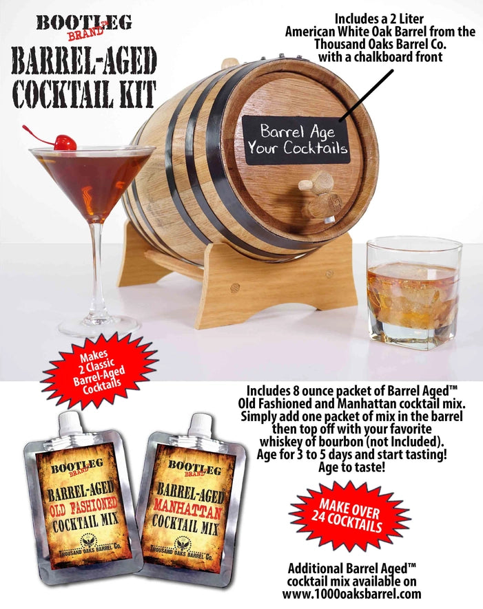 Barrel Aged Cocktail Kit